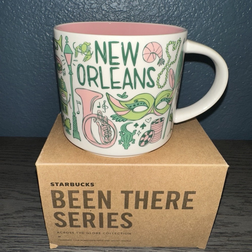 Starbucks New Orleans Been There Series Collection 14oz Coffee Mug New In Box
